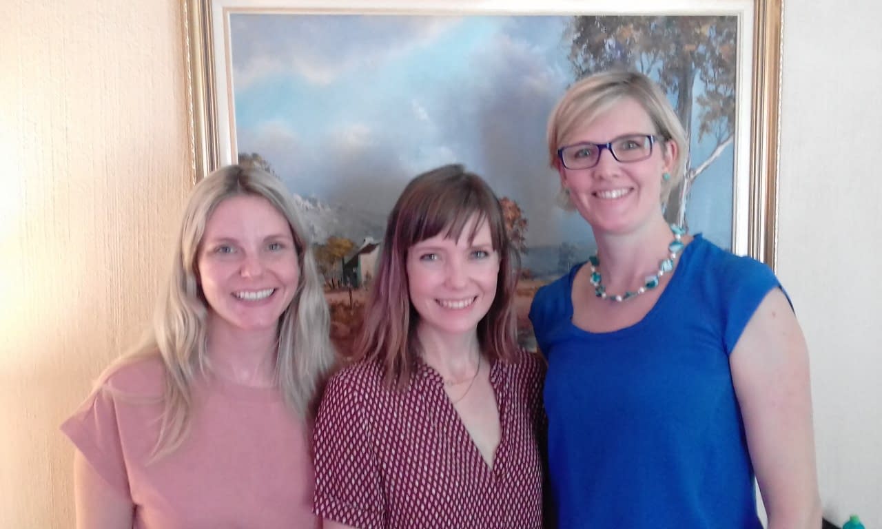 Louise Carmichael, Jules Belasyse-Smith and Jennifer Hooper attended ‘Create and Publish a WordPress Website’