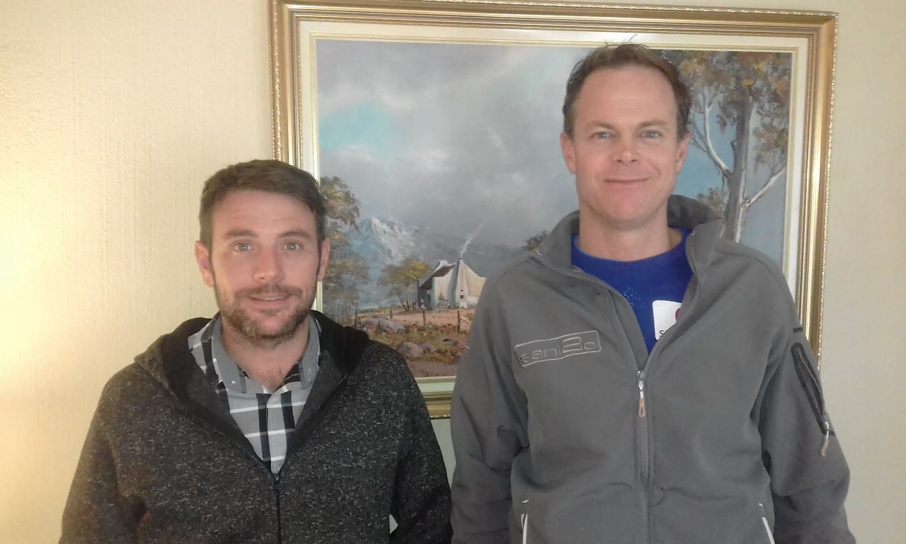 Muller de Wet and Marc Booysen (L to R) attended 'Search Engine Optimization (SEO)' Training Course