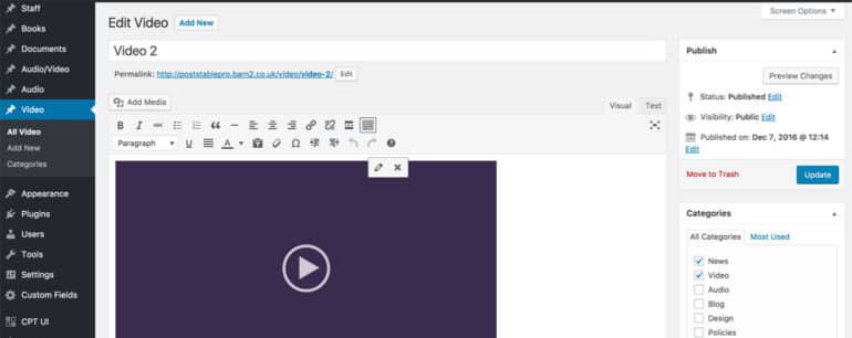 WordPress video embed gallery - How to Create a WordPress Video Gallery
