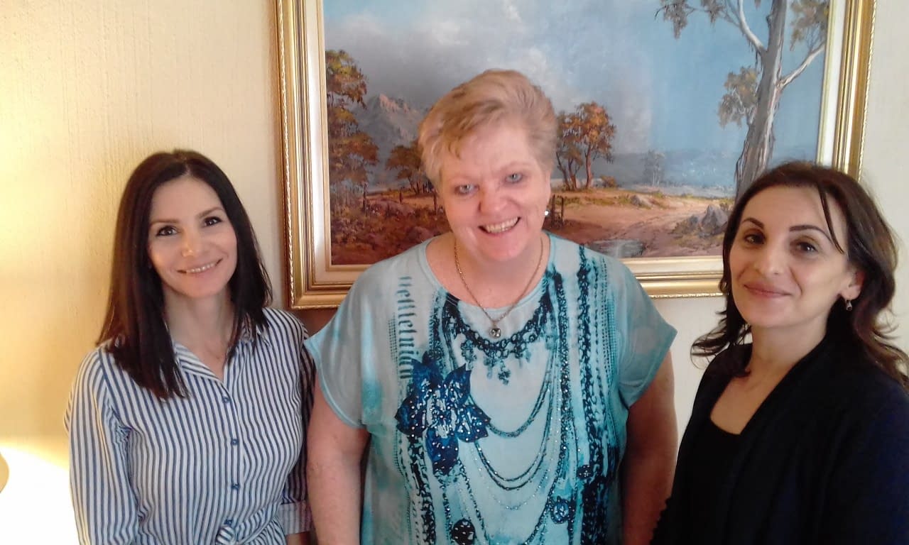 Iro Promnitz, Cheryll Kenshaw and Ria Vafiades (L to R) attended ‘Sell Online - Create an Online Store - No Website Required’