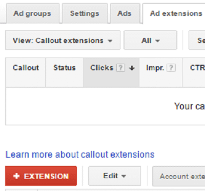 How do I Create a Callout Extension 2