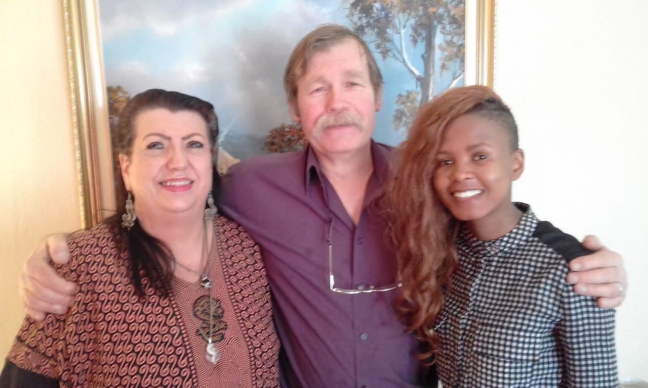 Marion Duncan, Joseph Fink and Lerato Lebusho (L to R) attended ‘Create Free Website’