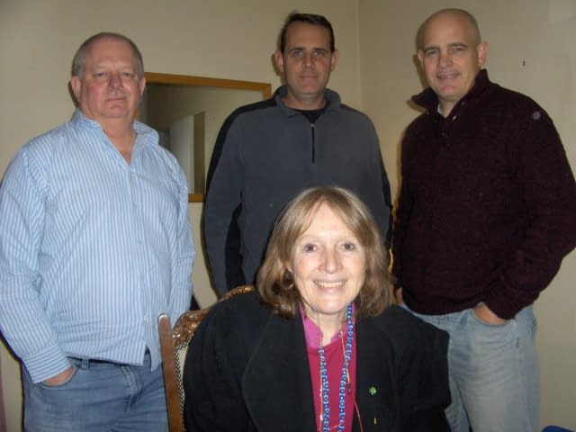 Seated: Vanessa. Standing L to R: Chris, Mike and Jaco. SEO Training Course-Search Engine Optimization.