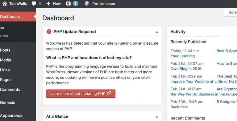 How to Update PHP For Your WordPress Website