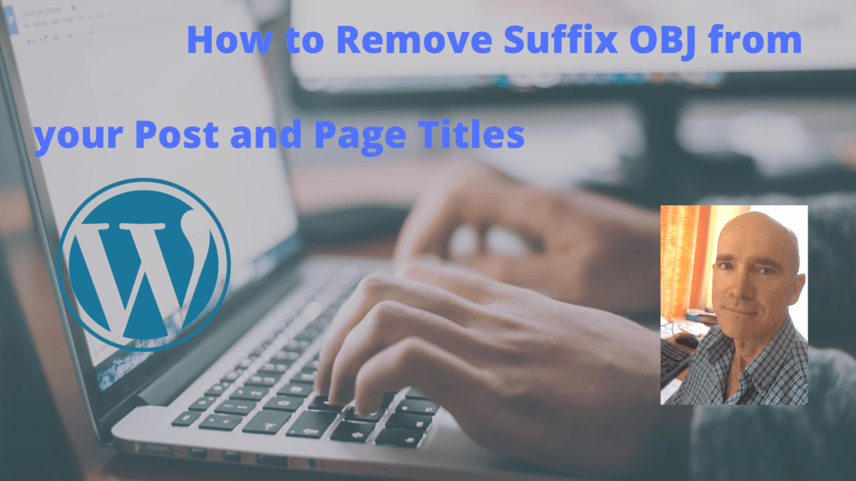 How to Remove Suffix OBJ from your Post and Page Titles