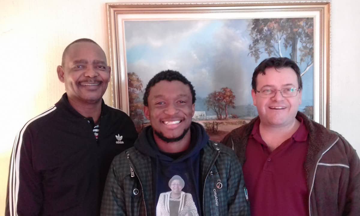 Jabulani Sibisi, Xolani Mponza and Ross Howard (L to R) attended ‘SEO-Search Engine Optimization Training’