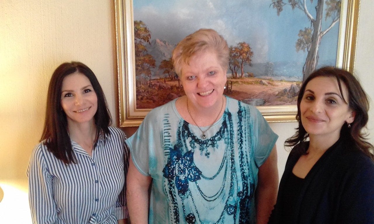 Iro Promnitz, Cheryll Kenshaw and Ria Vafiades (L to R) attended ‘Sell Online - Create an Online Store - No Website Required’