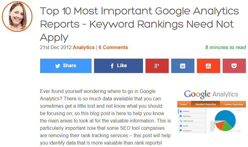 Top 10 Most Important Google Analytics Reports