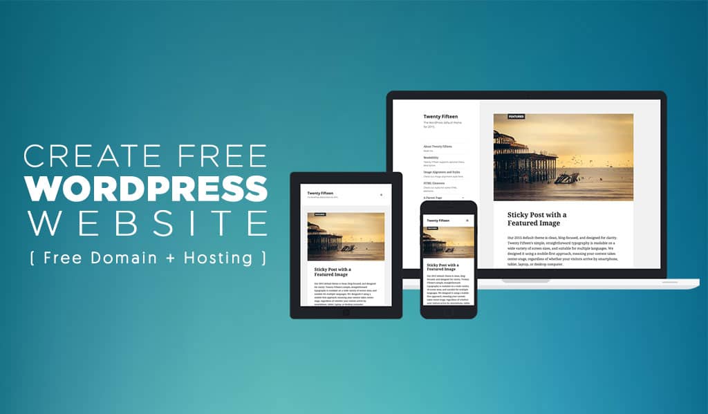 Create and Publish a Free Website on WordPress
