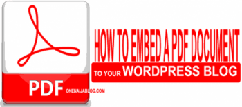 Upload a PDF File into WordPress